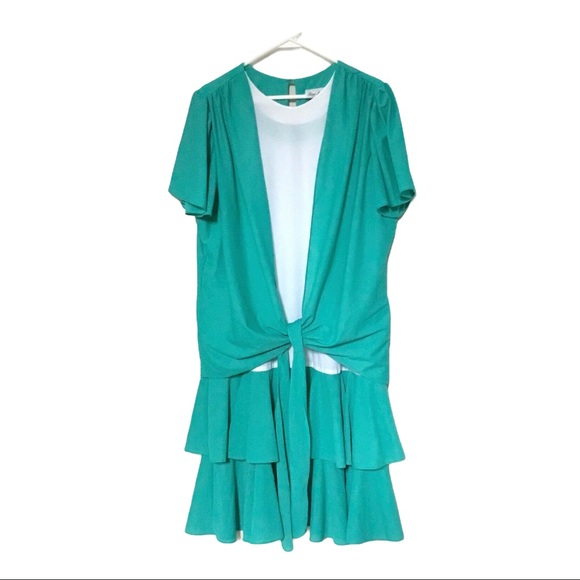 Risa Ann NY Multi-Color Layered Skirt Dress - Picture 4 of 13